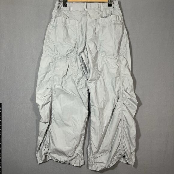 Pilcro Anthropologie Barrel Pants Women‎ 27 Parachute Grey Wide Leg Baggy Y2K - Picture 6 of 12